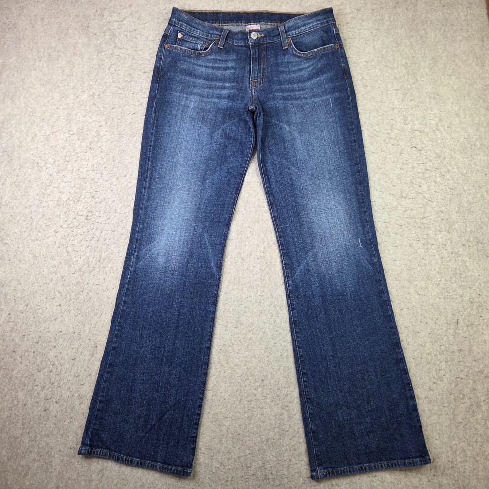 Lucky Brand Jeans Women 10/30R Blue Denim Sweet Mid Rise‎ Flare Stretch